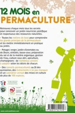 12 mois en permaculture. Tous les conseils faciles au jardin, Robert Elger