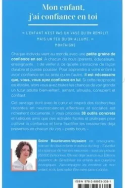 Mon enfant, j'ai confiance en toi. Les neurosciences au service du développement de l'enfant, Soline Bourdeverre-Veyssiere