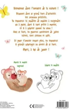 Mon livre de mobiles des animaux, Corinne Lemerle