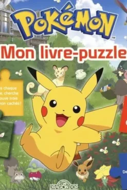 Mon livre puzzle Pokémon. 5 puzzles de 6 pièces, Nintendo