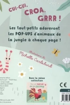 Mon petit pop-up de la jungle, Michelle Carlslund