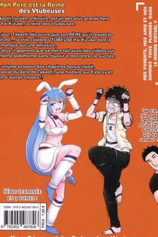 Mon père est la reine des Vtubeuses Tome 2, Wataru Akashingô