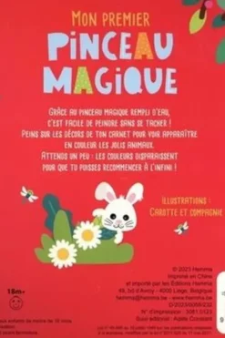 Mon premier pinceau magique La nature. Avec un pinceau, Carotte et compagnie