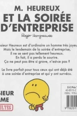 Monsieur Heureux et la soirée d'entreprise, Roger Hargreaves