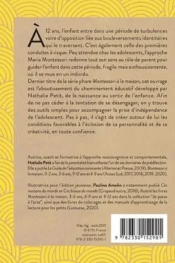 Montessori à la maison 12-15 ans, Nathalie Petit