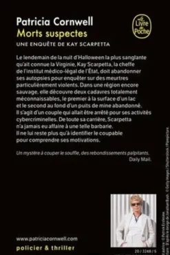 Morts suspectes, Patricia Cornwell