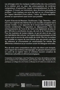Musiques traditionnelles et création contemporaine, Jean-Yves Bosseur