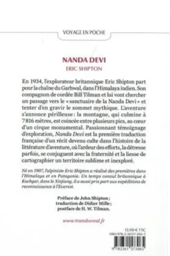 Nanda Devi. Ultime sanctuaire himalayen, Eric Shipton