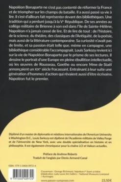Napoléon Bonaparte. L'Empire des livres, Louis Sarkozy