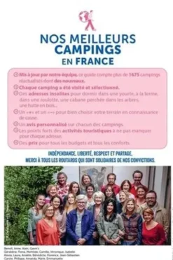 Nos meilleurs campings en France. Edition 2023-2024, Le Routard