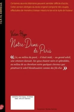 Notre Dame de Paris. Texte abrégé, Victor Hugo