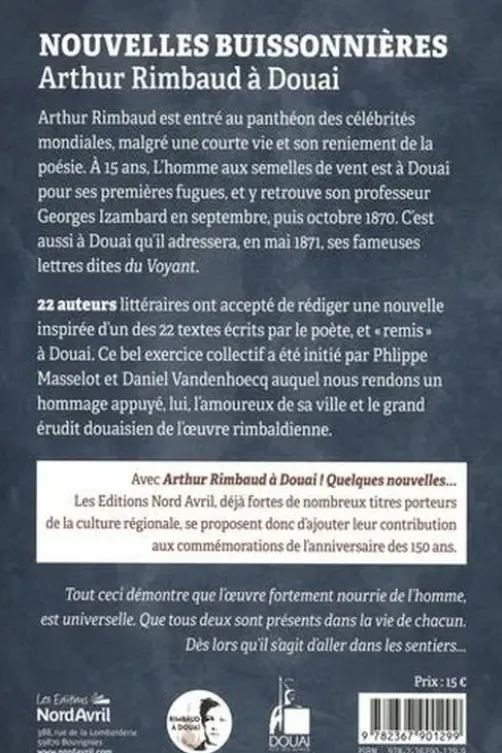 Nouvelles buissonnières. Arthur Rimbaud à Douai, Denis Albot