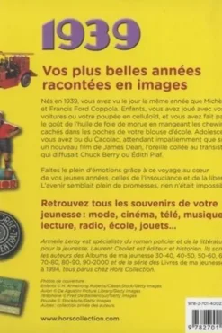 Nés en 1939, le livre de ma jeunesse. Tous les souvenirs de mon enfance et de mon adolescence, Armelle Leroy