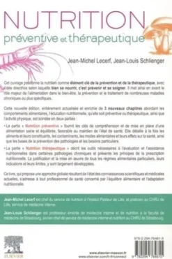 Nutrition préventive et thérapeutique. 2e édition, Jean-Michel Lecerf