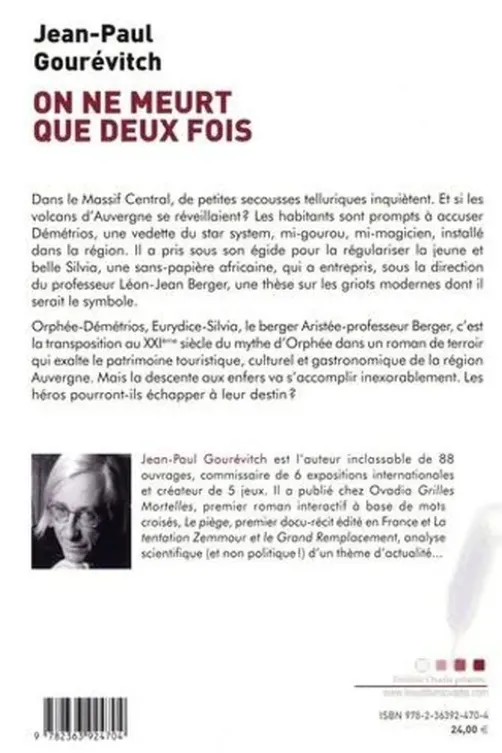 On ne meurt que deux fois, Jean-Paul Gourévitch