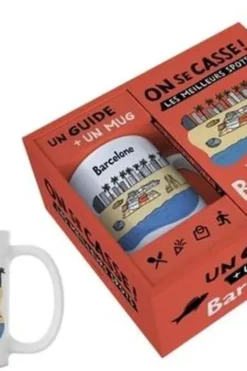 On se casse ! Les meilleurs spots de Barcelone. Coffret avec 1 mug et 1 guide, Elise Gazengel