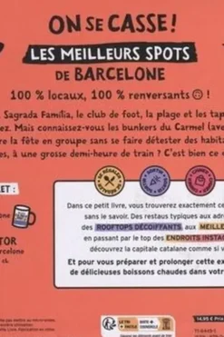 On se casse ! Les meilleurs spots de Barcelone. Coffret avec 1 mug et 1 guide, Elise Gazengel
