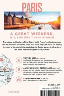 Paris. Edition en anglais. Avec 1 Plan détachable, Jean-Philippe Follet