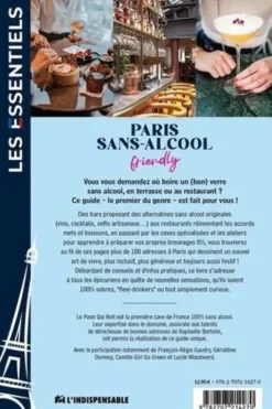 Paris sans alcool friendly. Plus de 100 adresses de bars, boutiques, ateliers, restaurants, Raphaele Bortolin