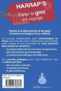 Parler le grec en voyage. Avec 1 Plan détachable, Néphèli Yatropoulos-Mantzaris