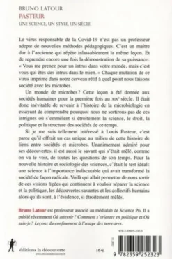 Pasteur. Une science, un style, un siècle, Bruno Latour