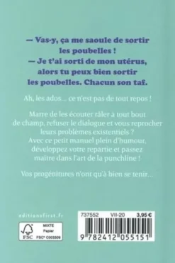 Petit manuel d'autodéfense humoristique face à un ado en pleine crise, Benjamin Ifrah