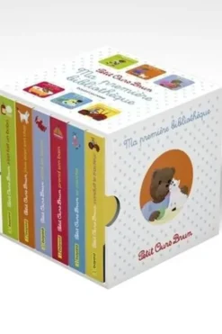 Petit Ours Brun : Ma première bibliothèque. Coffret en 6 volumes, Marie Aubinais