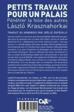 Petits travaux pour un palais, László Krasznahorkai