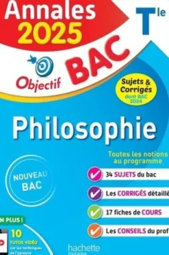 Philosophie Tle. Sujets & corrigés, Edition 2025, Yohann Durand