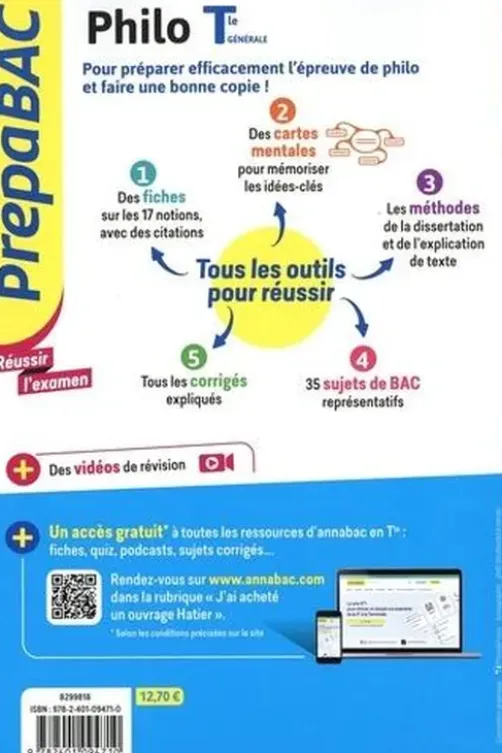 Philo Tronc commun Tle générale. Edition 2024, Johnny Brousmiche