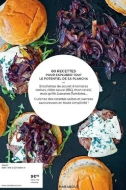 Plancha. 60 recettes de grillades saines et ultra-gourmandes, Sandra Mahut