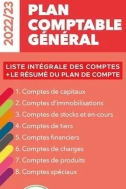 Plan comptable général. Liste intégrale des comptes, Edition 2022-2023, Charlotte Disle