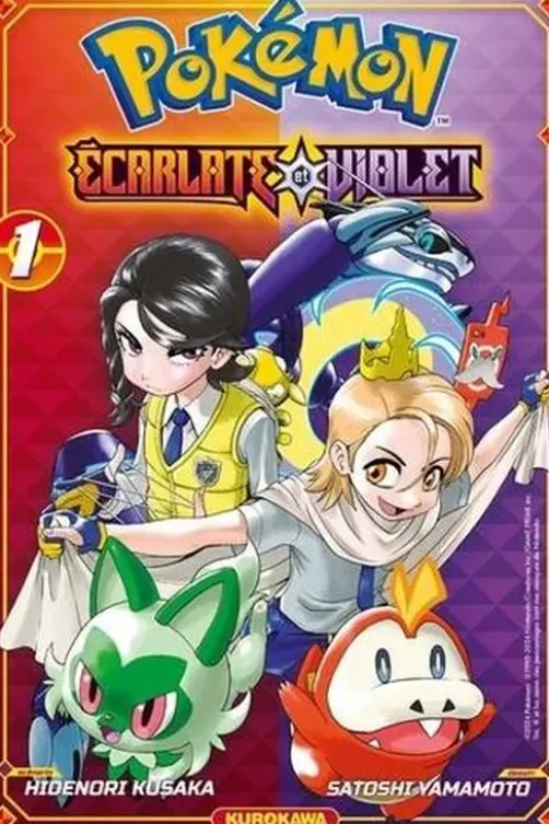 Pokemon Ecarlate et Violet Tome 1, Hidenori Kusaka