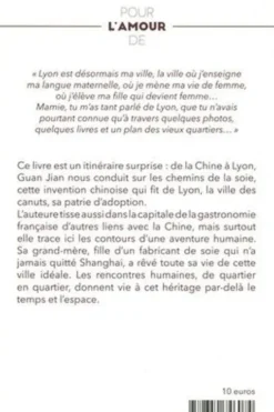 Pour l'amour de... Lyon, Jian Guan