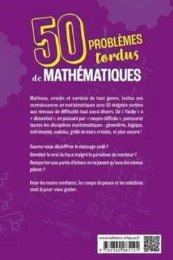 50 problèmes tordus de mathématiques, Marie-Pierre Falissard