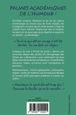Profs casse-couilles. Leurs meilleures punchlines !, Kévin Lion