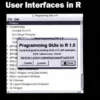 Programming graphical user interfaces in R, Michael Lawrence