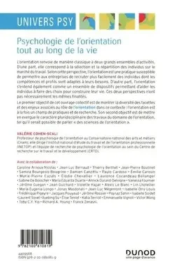 Psychologie de l'orientation tout au long de la vie. Défis contemporains et nouvelles perspectives, Valérie Cohen-Scali