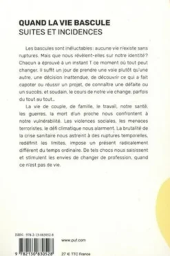 Quand la vie bascule... . Suites et incidences, Muriel Flis-Trèves