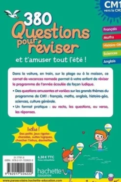 380 questions pour réviser CM1 vers le CM2. Avec un crayon, Michèle Lecreux
