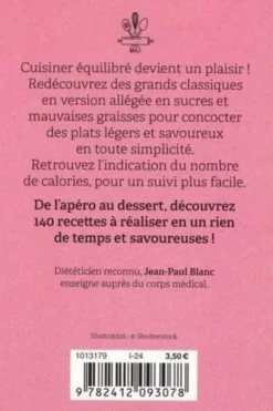Recettes light et faciles. 2e édition, Jean-Paul Blanc
