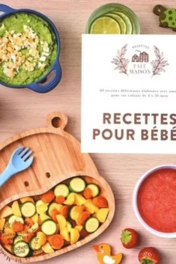 Recettes pour bébés. 60 recettes délicieuses élaborées avec amour pour vos enfants de 4 à 36 mois, Laura Annaert