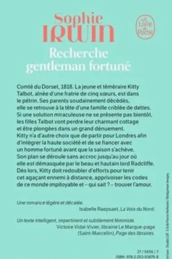 Recherche gentleman fortuné, Sophie Irwin