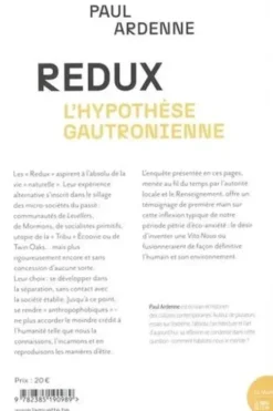 Redux. (L'hypothèse gautronienne), Paul Ardenne