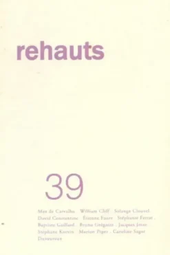 Rehauts n°39, Collectif