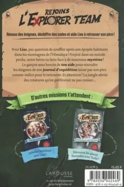 Rejoins l'Explorer Team Tome 2 : Expédition dans le monde perdu, Björn Berenz
