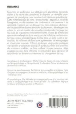 Reliance. Manuel de transition intérieure, Michel Maxime Egger