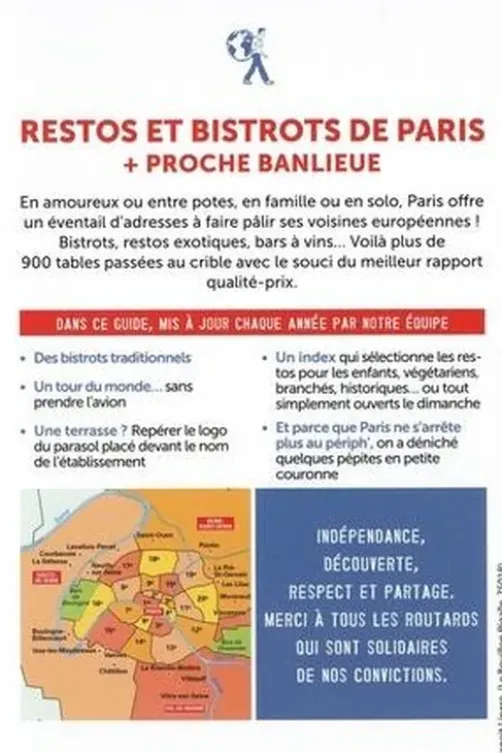 Restos et bistrots de Paris. Edition 2020-2021, Le Routard