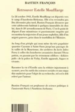 Retrouver Estelle Moufflarge, Bastien François