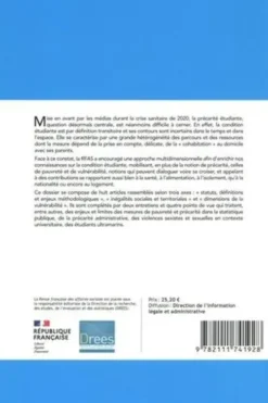 Revue française des affaires sociales N° 2, avril-juin 2025 : Les conditions de vie des étudiant.es : pauvreté(s), précarité(s) et vulnérabilité(s), Anne-Cécile Caseau